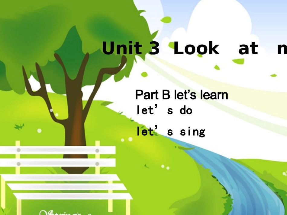 三年级英语上册Unit2LookatMeLet’slearn第一课时课件_第2页