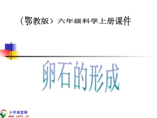 《卵石的形成》PPT课件