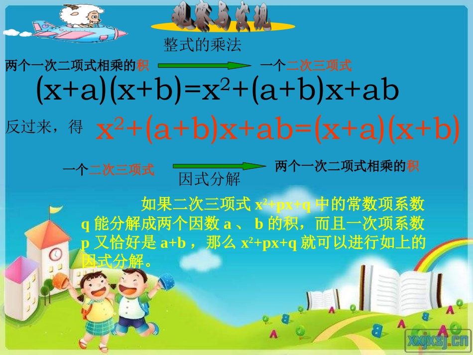 《分解因式-十字相乘法》课件_第3页