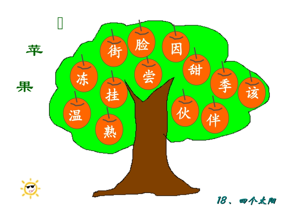 《四个太阳》教学课件_第3页