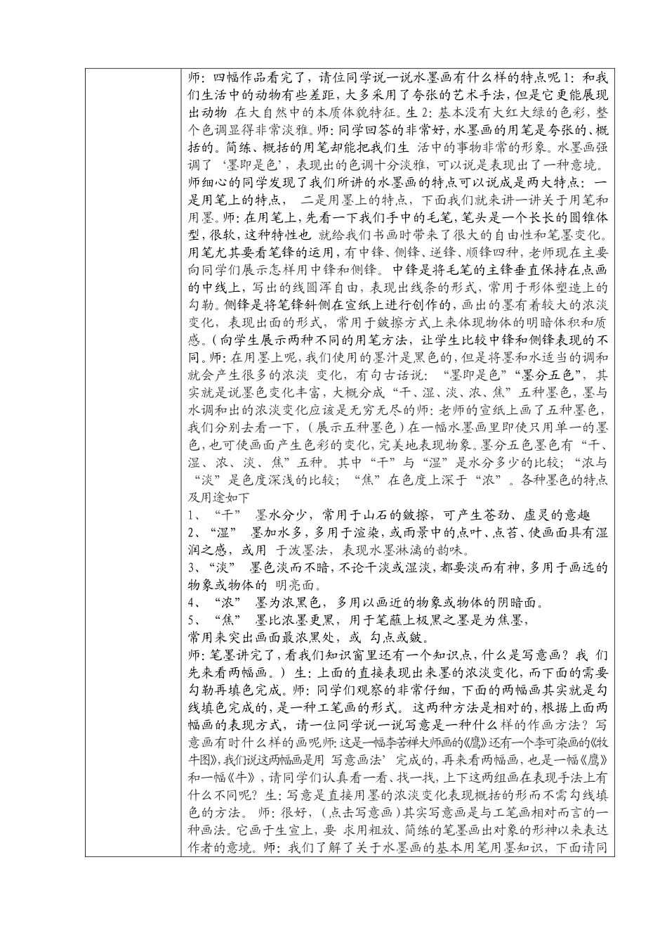 水墨画——动物_第2页