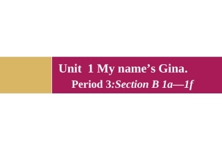 Book7AUnit1Period3课件