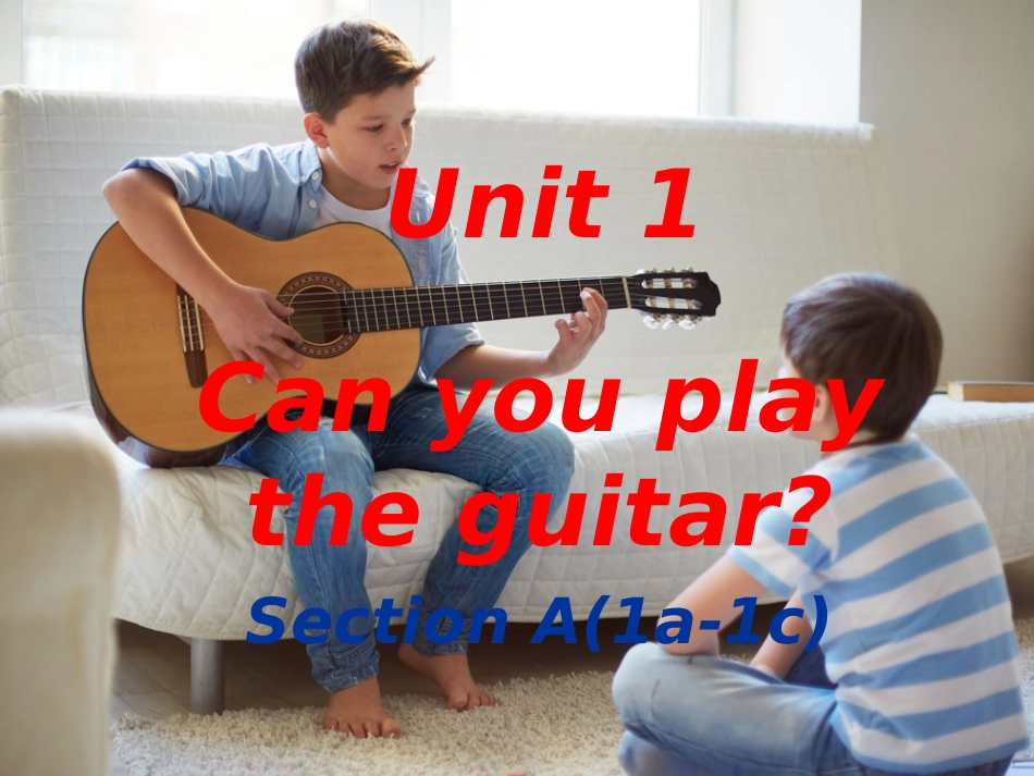 七年级下册unit1_can_you_play_the_guitar？section_A_第2页