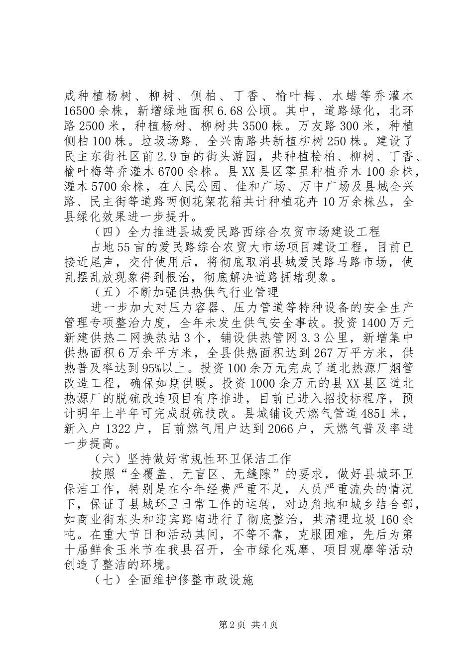 XX年市政管理局工作总结_第2页