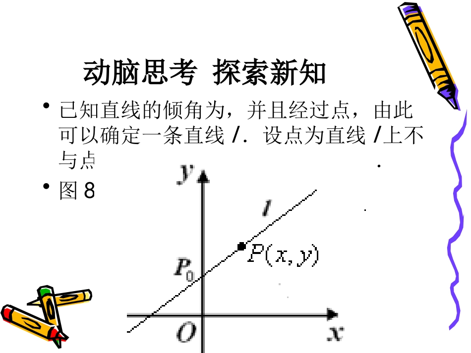 直线方程--点斜式方程_第3页