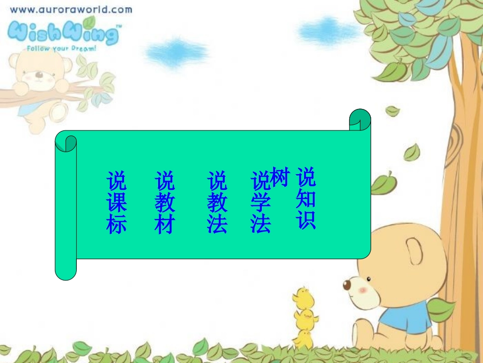 三年级数学年月日知识树(说课)[1]_第2页
