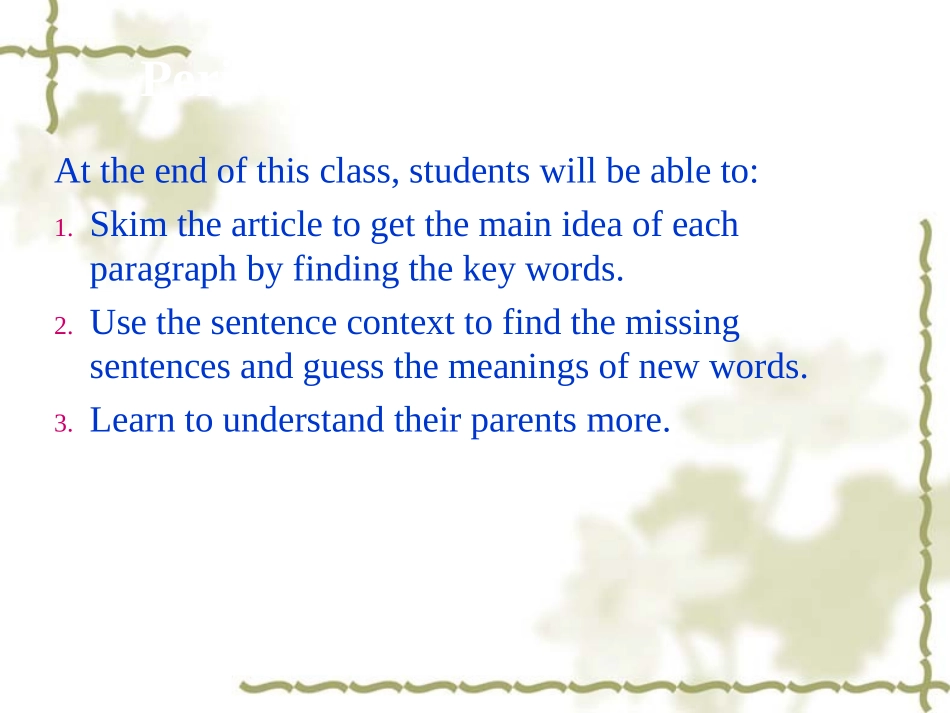 人教版英语九年级unit4IusedtobeafraidofthedarkIusedtobeafraidofthedark教学课件(Period4)_第2页