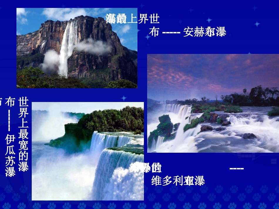 《瀑布》教学演示课件_第3页