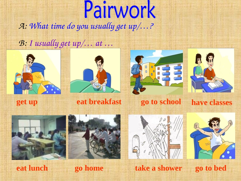 2016名师测控人教版七年级英语下册课件Unit2period3(PPT)_第2页