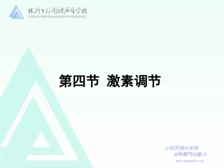 九：内分泌系统(复习课）