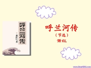 《呼兰河传》课件4