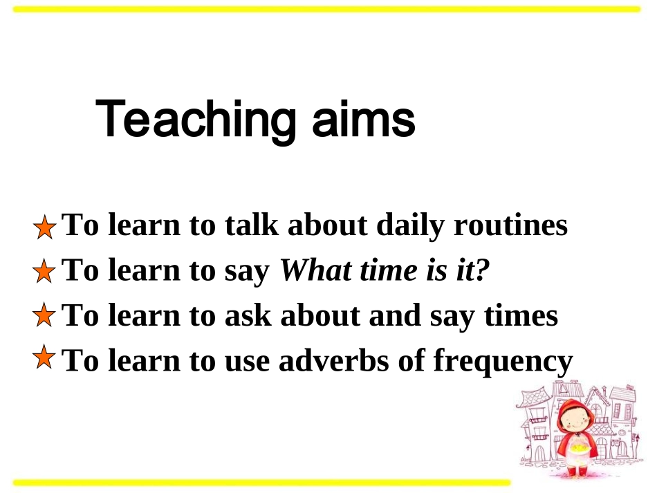 【推荐】Unit2Whattimedoyougotoschool（课件2）_第2页