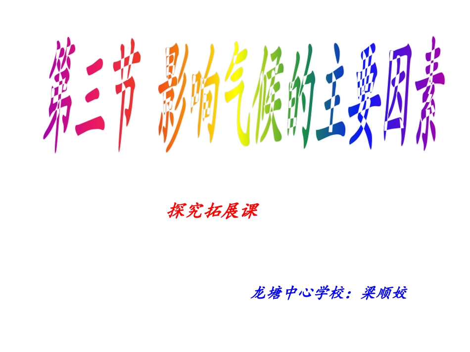 《影响气候的主要因素》梁_第3页