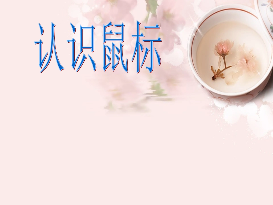 《认识鼠标》教学课件_第2页