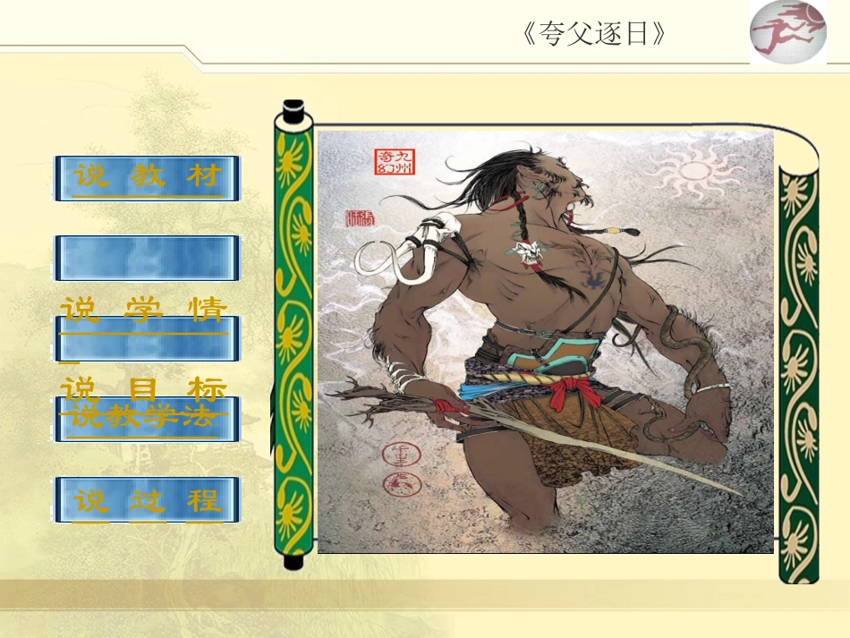 《夸父逐日》说课课件_第2页