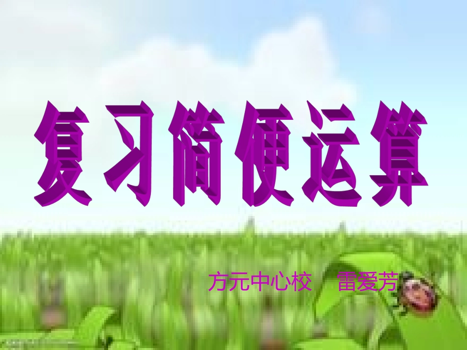 简便运算总复习(1)_第2页