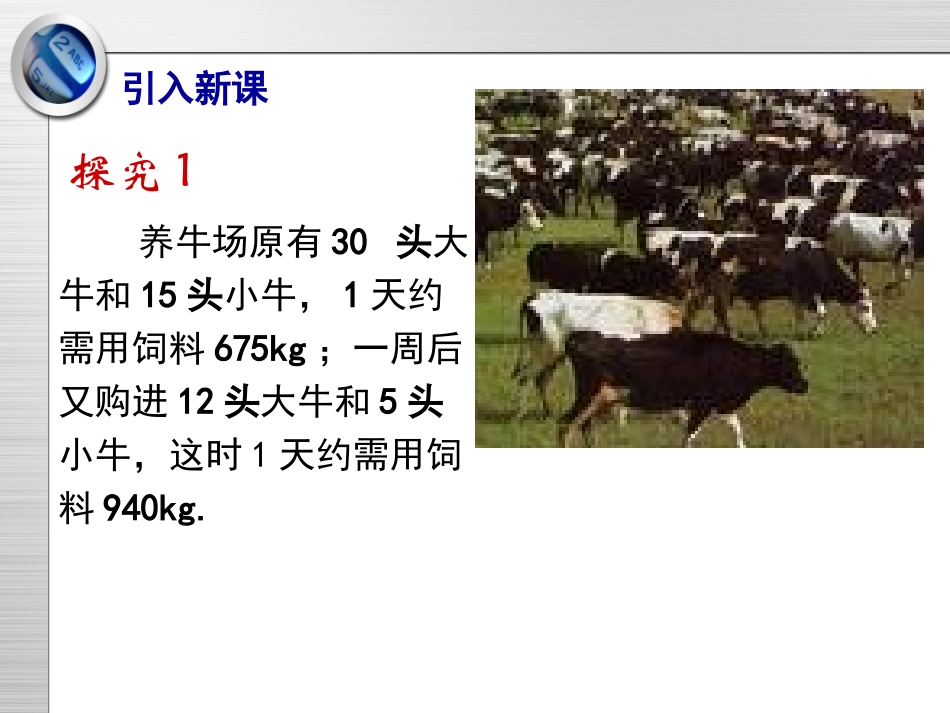 《实际问题与二元一次方程组》课件1_第2页