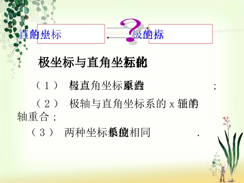 极坐标与直角坐标的互换_第3页