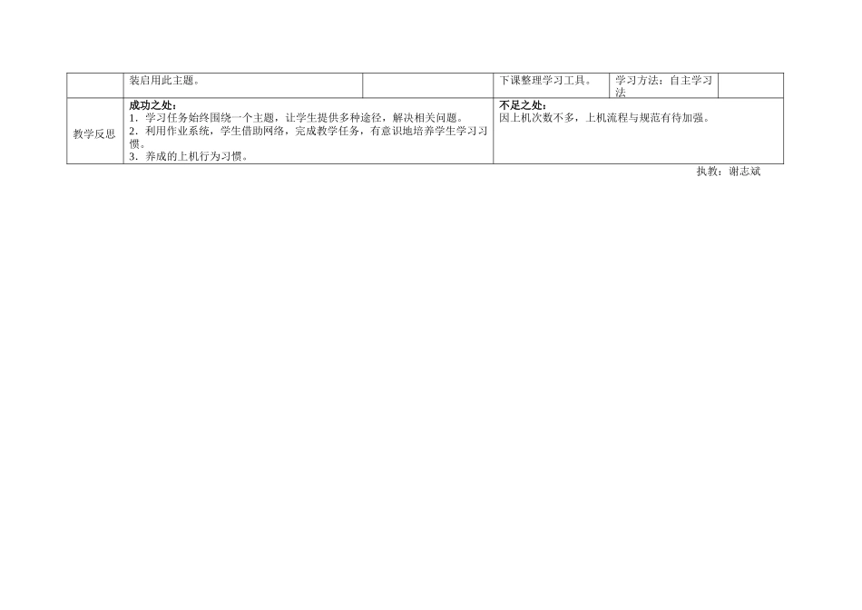 《我的桌面我做主》教案_第3页