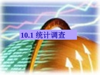 《101统计调查》课件1