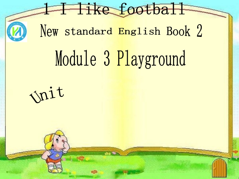 外研版小学英语_Playground_Unit_1_I_like_football_课件4_第1页