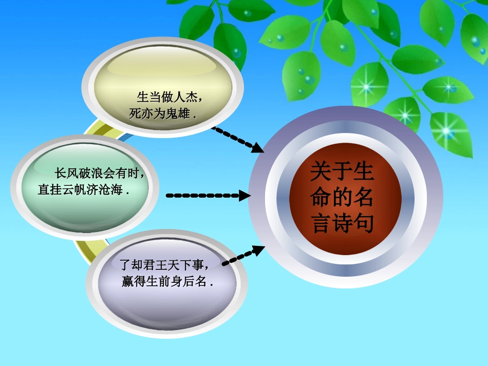 《谈生命》 (2)_第3页