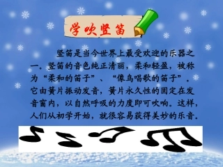 《学吹竖笛》课件02