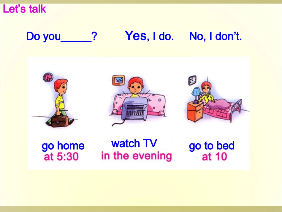 PEP小学英语六年级上册第四单元第五课时课件_第3页