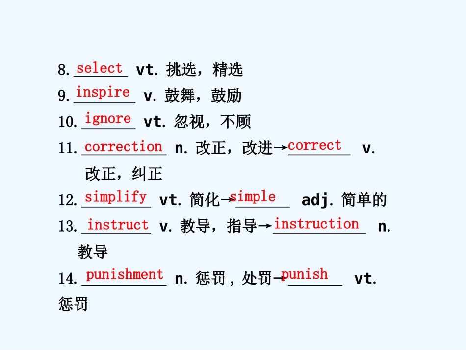 【安徽】2011高三英语一轮复习 Unit 15 Learning精品课件 北师大版_第2页