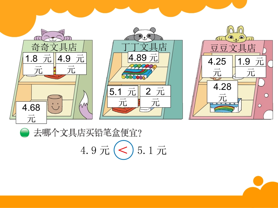 三年级上册数学北师大货比三家_第2页