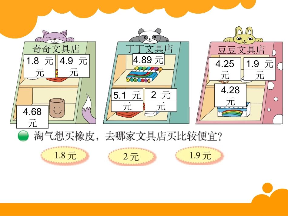 三年级上册数学北师大货比三家_第3页