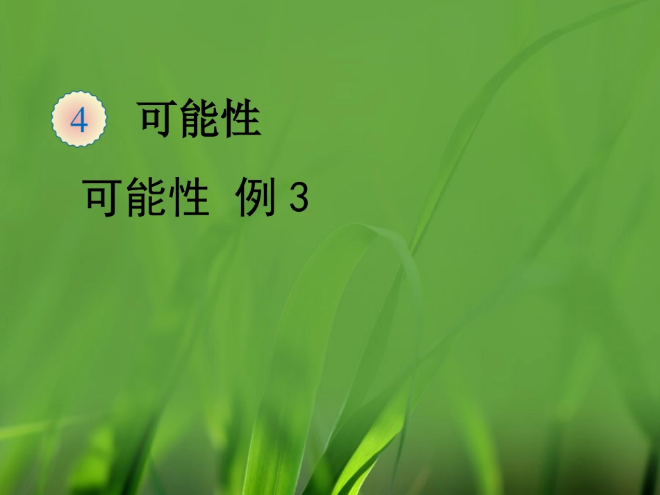 《可能性（例3）》教学课件_第1页