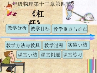 《杠杆》教学课件