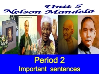 【人教版】高中英语必修一《Unit5Nelsonmandela-amodernhero》重点句型课件（26张PPT）