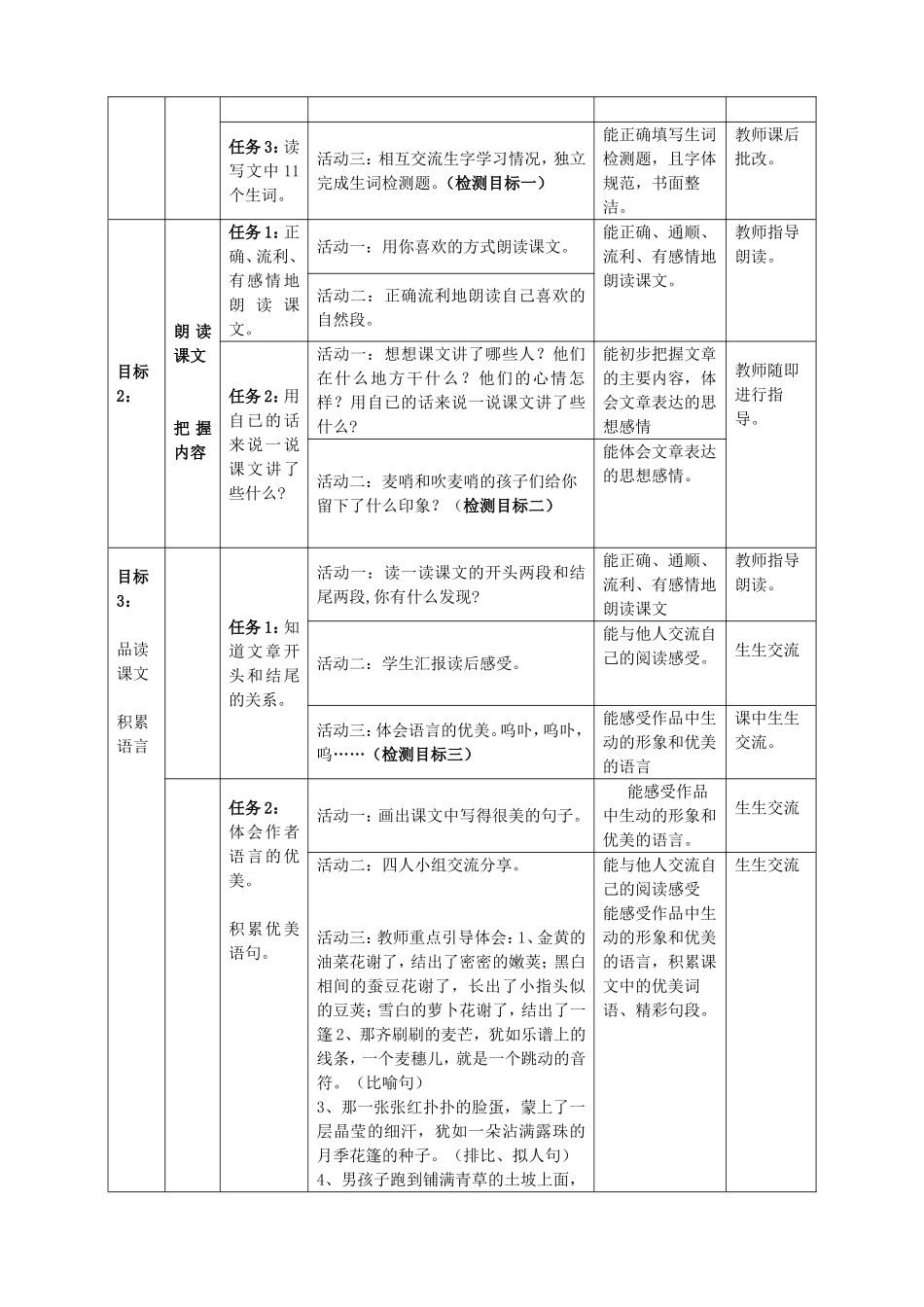 麦哨表格式教学设计_第2页