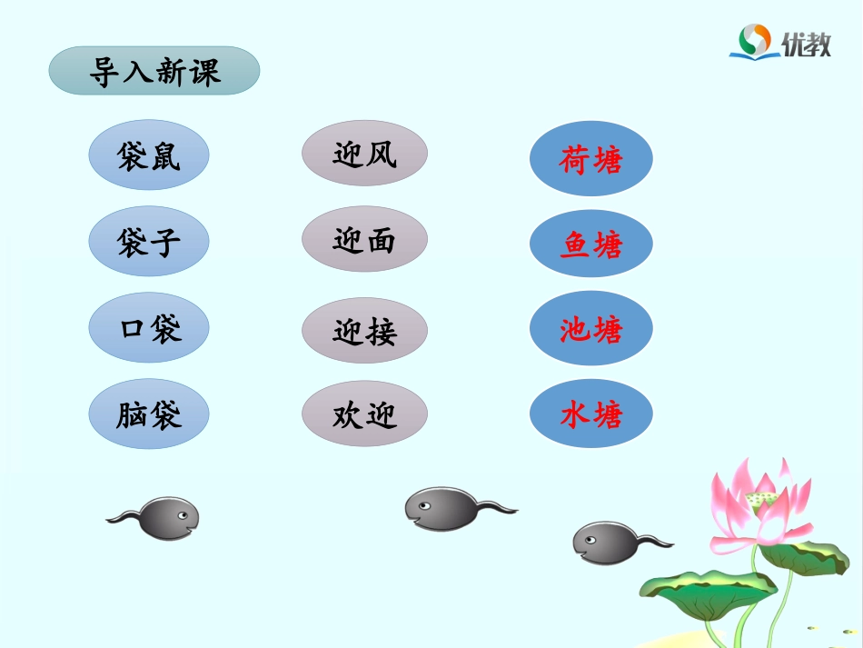 《小蝌蚪找妈妈》名师课件（第二课时）_第2页