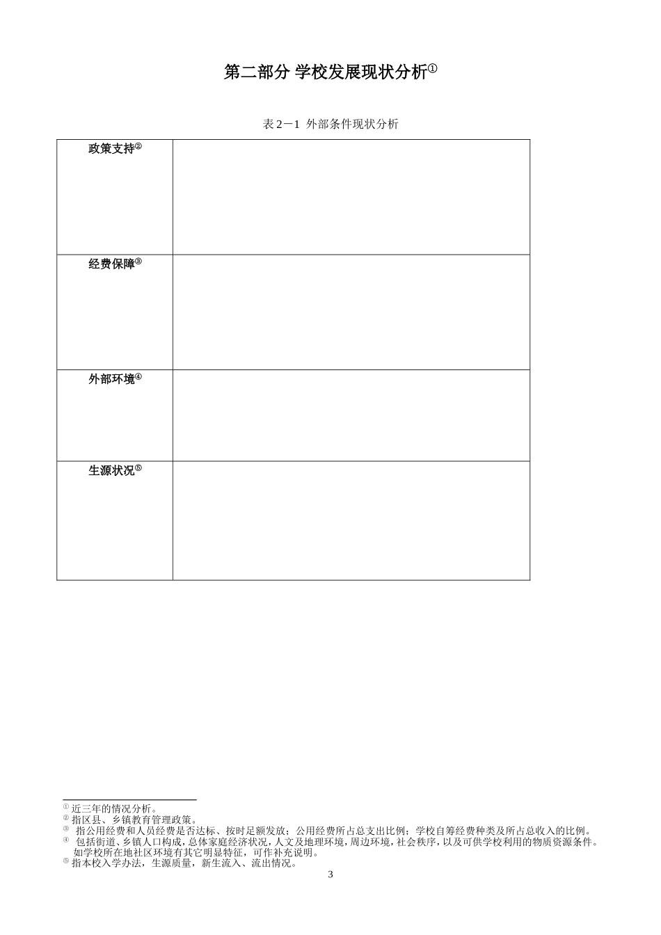 学校发展规划工作用表使用说明_第3页