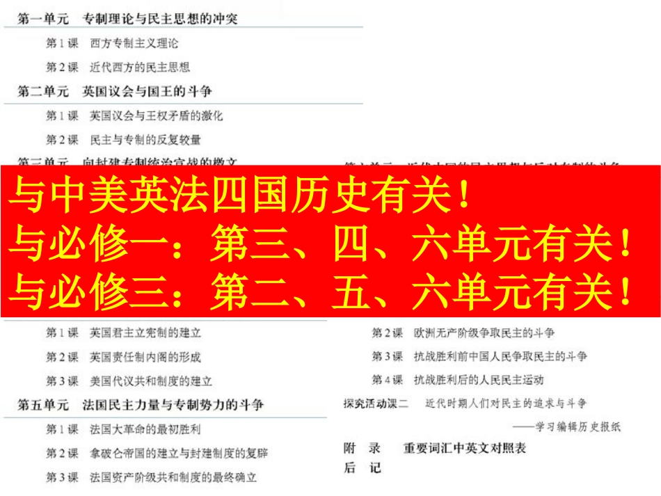 选修二：近代社会的民主思想与实践整理_第3页