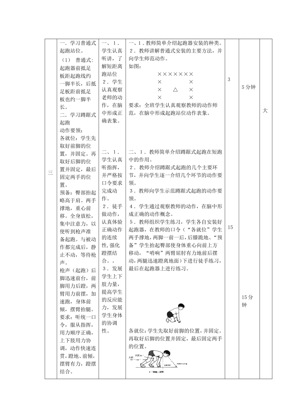 蹲踞式起跑教案 (2)_第2页