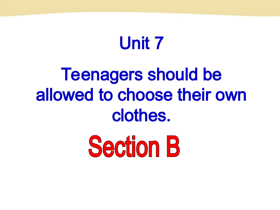 新目标九年级英语Unit7SectionB【课件】_第2页