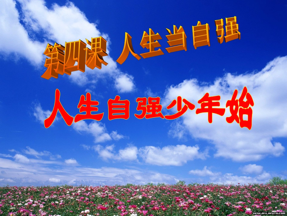 人生自强少年始 (2)_第3页