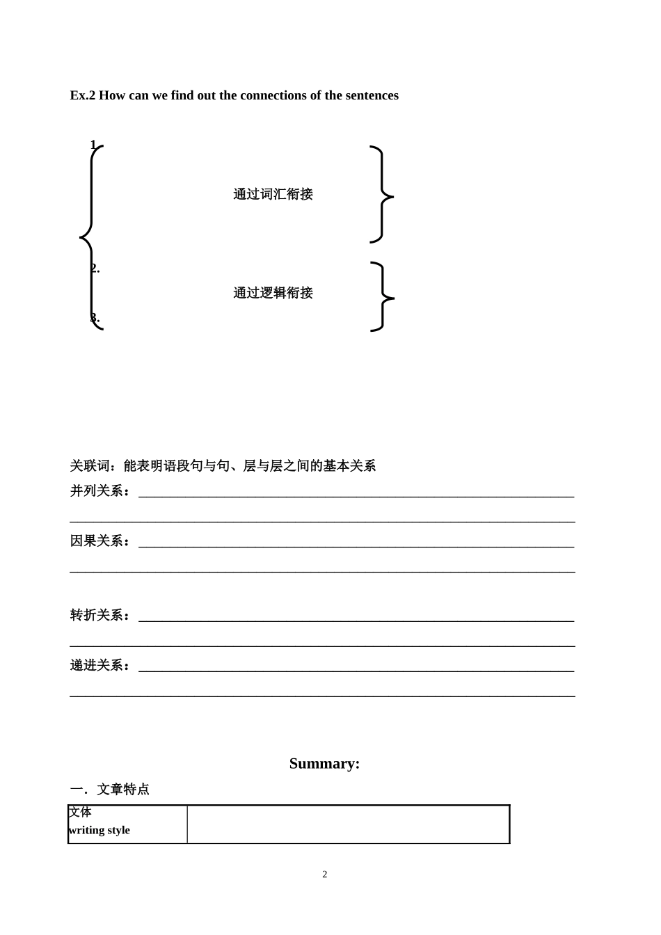 七选五解题策略--句际关系_第2页
