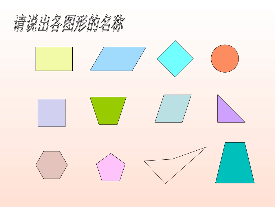 四年级下册第二单元-四边形分类（卢汉辉）_第3页