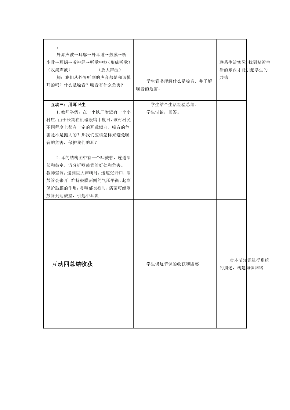 人体对外界环境的感知教学设计_第3页
