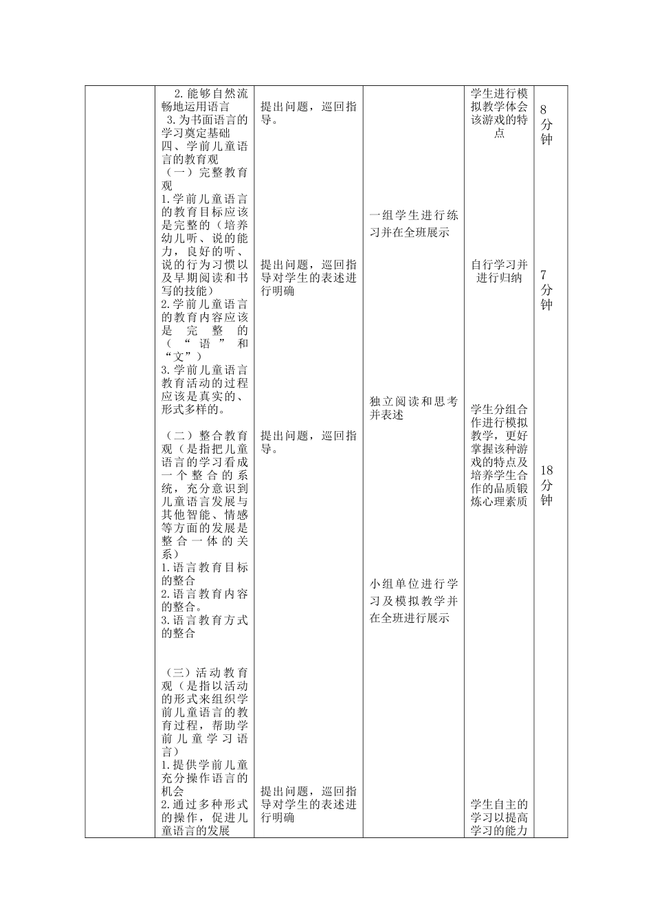 韦芳艳《学前儿童语言教育活动指导——第一章第一节学前儿童语言教育的基本观点》_第3页