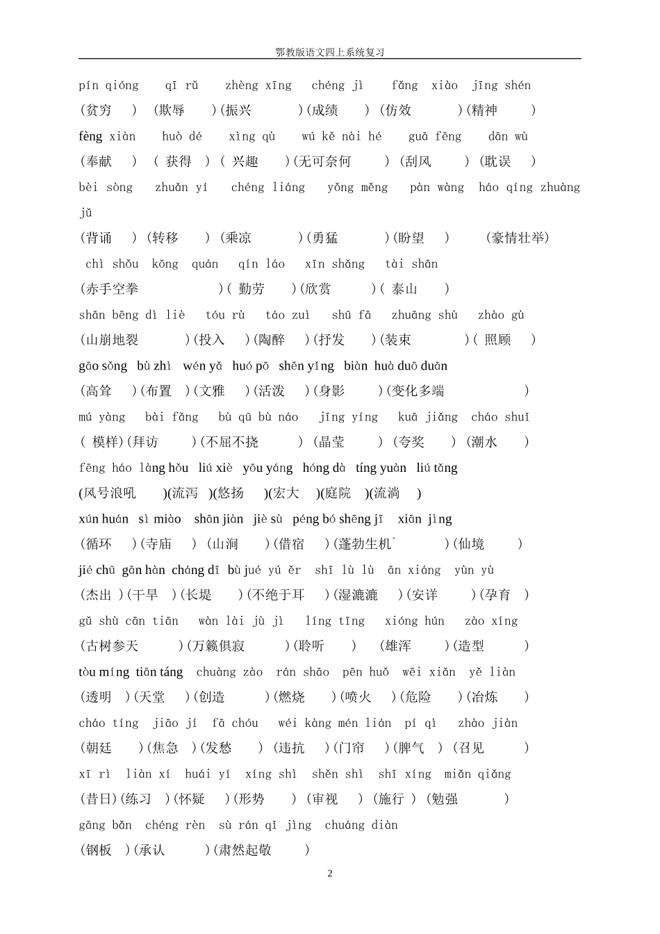 看拼音写词语 (2)_第2页