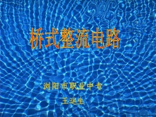 参评桥式整流