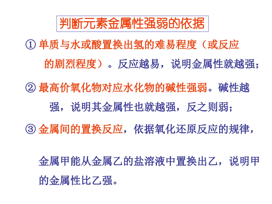 《元素周期律》课件（2）_第3页
