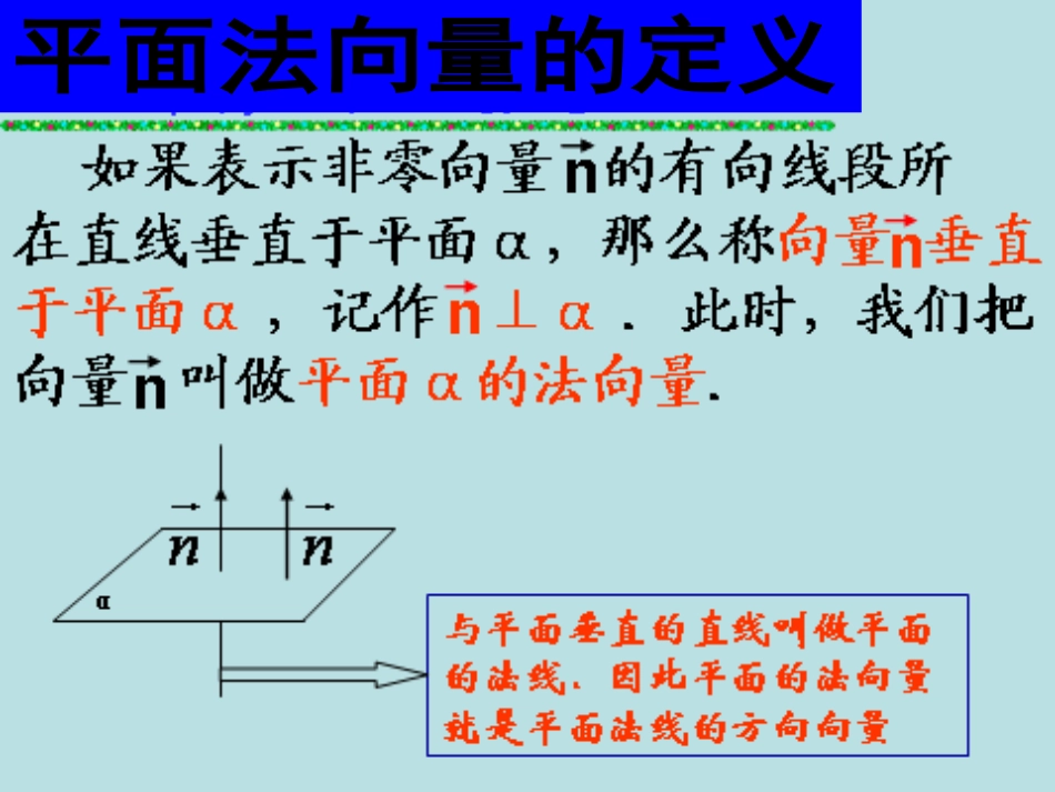 利用空间向量求空间距离_第2页