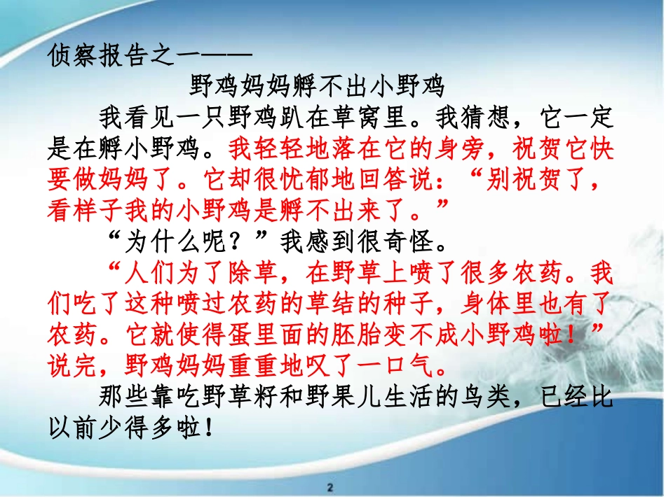 鸟儿的侦察报告1_第3页
